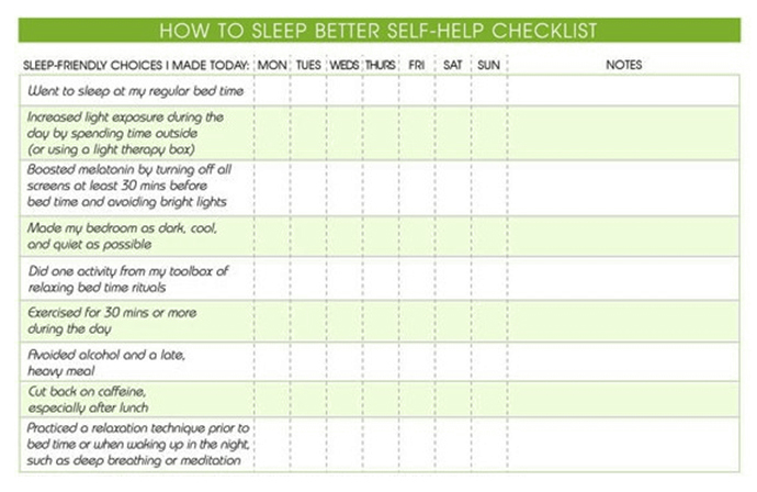 How-to-sleep-checklist